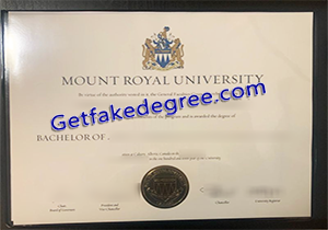buy fake Mount Royal University degree
