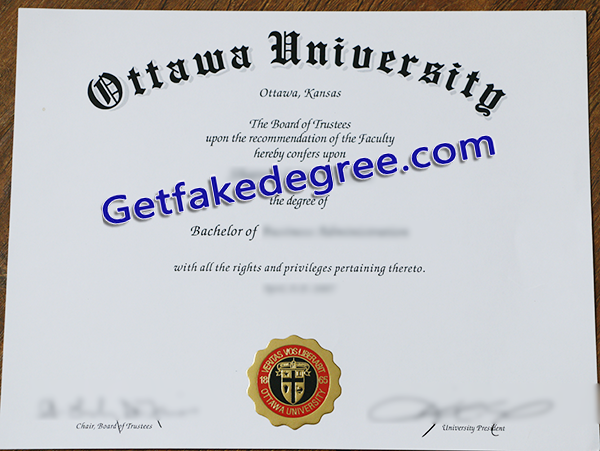 Ottawa University degree, Ottawa University fake diploma