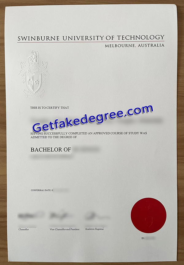 Swinburne University of Technology degree, fake Swinburne University of Technology diploma