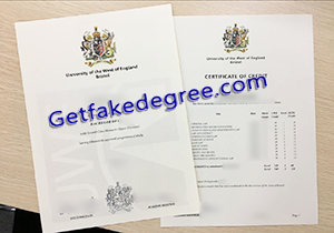 buy fake UWE Bristol diploma transcript