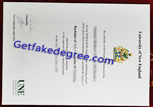 buy fake University of New England diploma