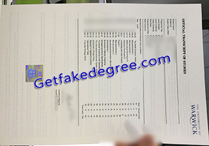 buy fake University of Warwick transcript