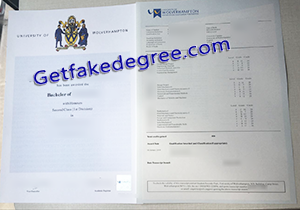 buy fake University of Wolverhampton diploma transcript
