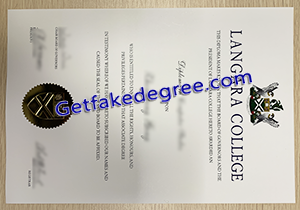 buy fake Langara College diploma
