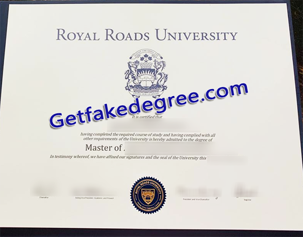 Royal Roads University fake degree, fake diploma