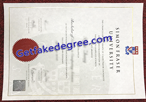 buy fake Simon Fraser University diploma