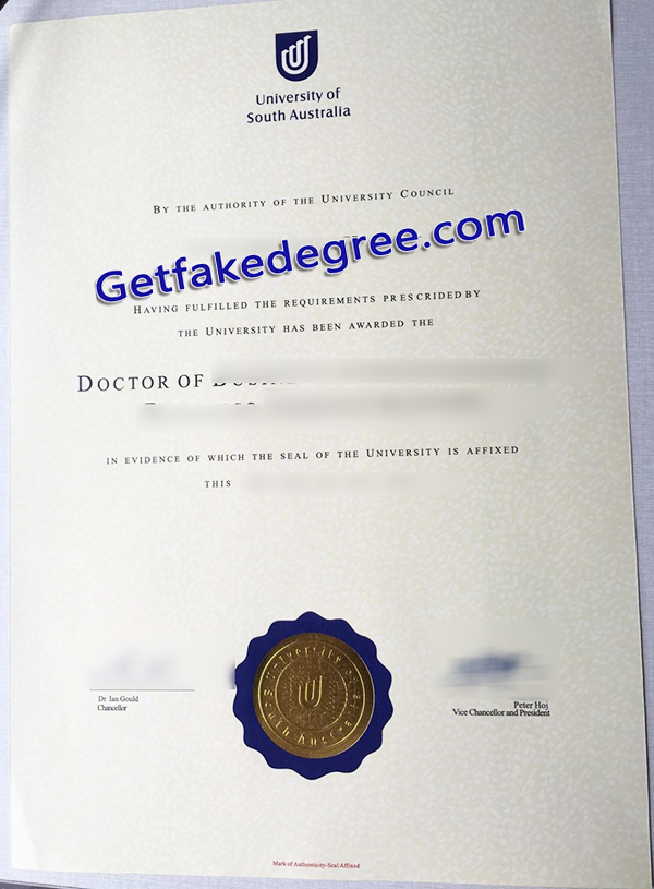 University of South Australia degree, fake University of South Australia diploma