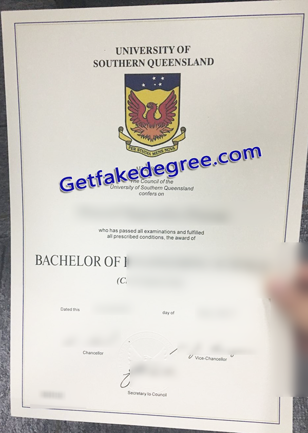 USQ fake degree, University of Southern Queensland diploma