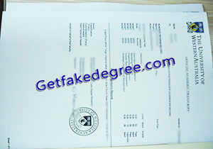 buy fake University of Western Australia transcript