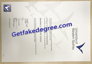 buy University of Western Sydney fake degree