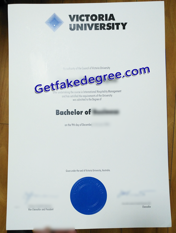 Victoria University degree, fake Victoria University diploma