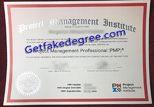 buy fake PMP certificate