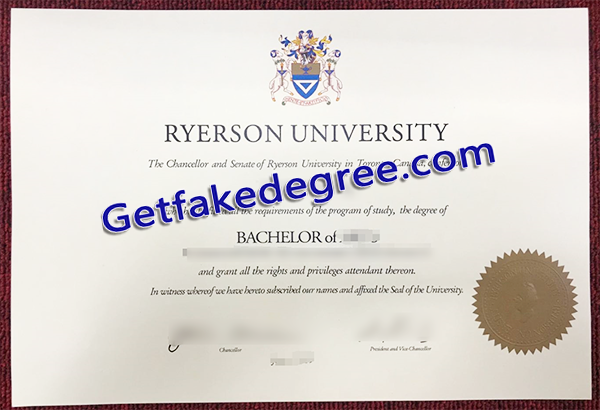 Ryerson University diploma, Ryerson University fake degree