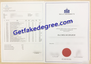 buy fake SEGi University degree transcript