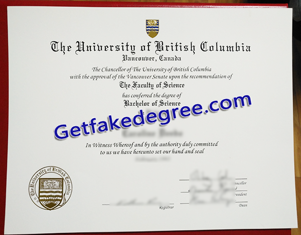 University of British Columbia diploma, UBC fake degree