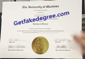 buy fake University of Manitoba degree