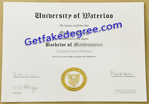 buy fake University of Waterloo degree