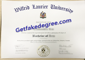 buy fake Wilfrid Laurier University degree