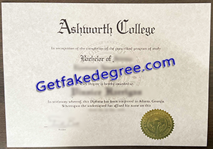 buy fake Ashworth College degree