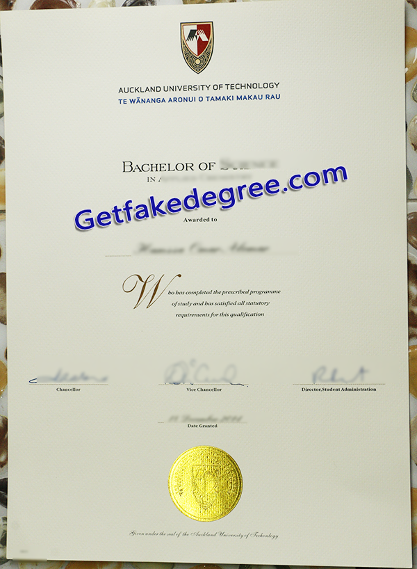 AUT fake degree, Auckland University of Technology diploma