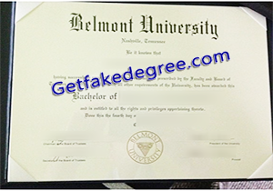 buy fake Belmont University degree