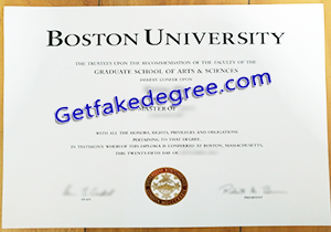 buy fake Boston University degree