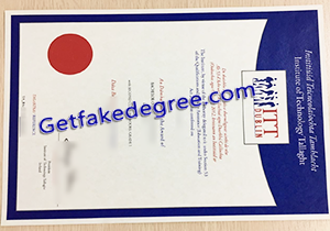 buy fake ITT Dublin degree