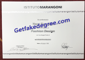 buy fake Istituto Marangoni degree