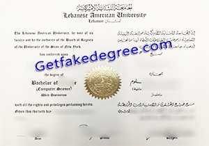 buy fake Lebanese American University degree