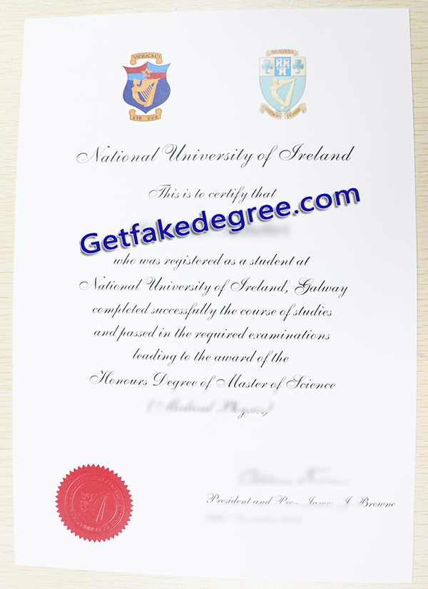 National University of Ireland diploma, NUI fake degree