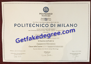 buy Politecnico di Milano fake diploma
