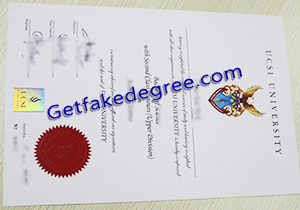 buy fake UCSI University degree