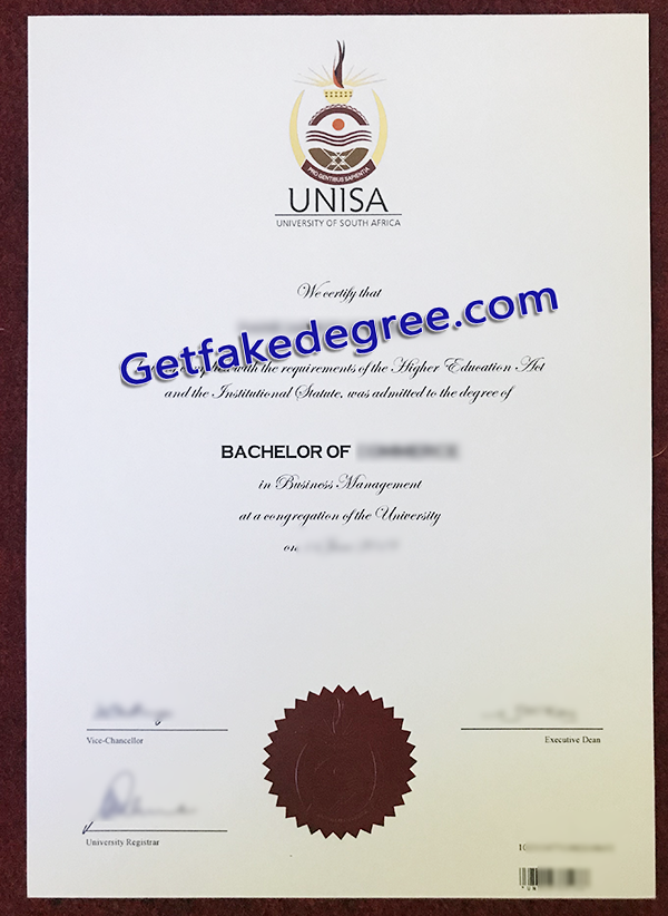 University of South Africa diploma, UNISA fake degree