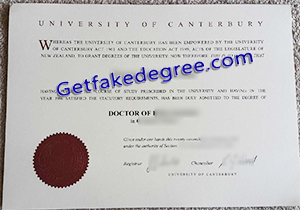 buy fake University of Canterbury diploma