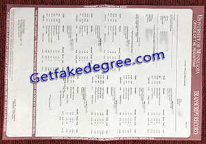 buy fake University of Minnesota transcript