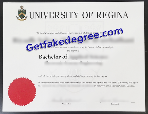 University of Regina diploma, fake University of Regina degree