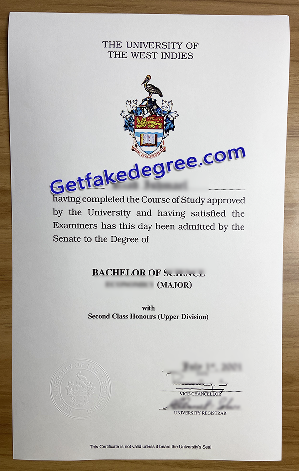 University of the West Indies diploma, UWI fake degree