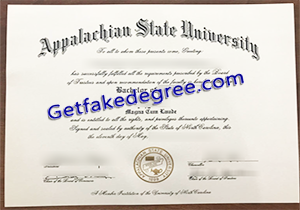 buy fake Appalachian State University degree
