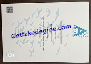 buy fake Arden University degree