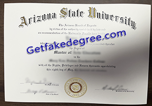buy fake Arizona State University diploma