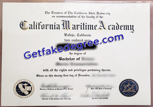 buy fake CSU Maritime Academy diploma
