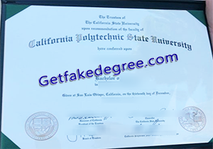 buy fake California Polytechnic State University diploma