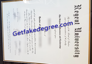 buy fake Regent University diploma