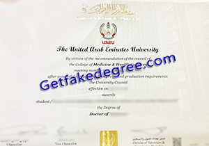 buy fake United Arab Emirates University degree