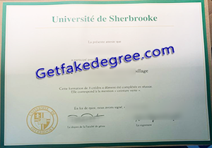 buy fake Université de Sherbrooke diploma