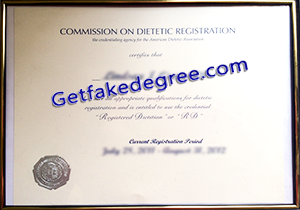 buy fake CDR certificate
