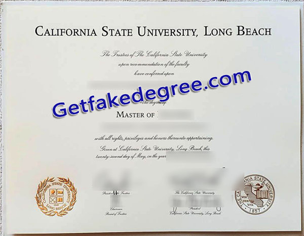 CSULB degree, California State University diploma
