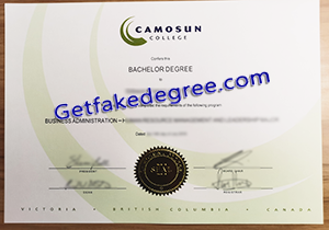 buy fake Camosun College diploma