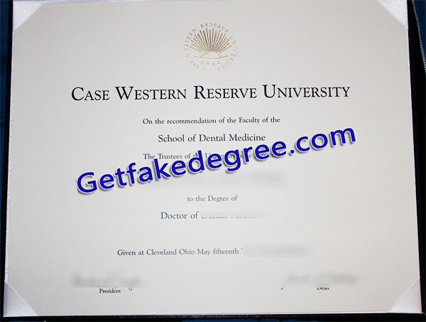 Case Western Reserve University diploma, fake CWRU degree