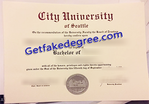 buy City University of Seattle fake degree